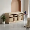 sweeek - Kinder-Aufbewahrungsmöbel mit Holzdekor und 6 Produktbild-Vorschau 4