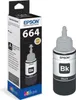 A product shot of an Epson EcoTank ink bottle and its packaging. Produktbild-Vorschau