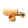 Étui en bois pour lunettes marron - Élégance et protection Voir les images du produit 3