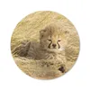 MuchoWow® Mauspad Mousepad Gepard - Jung - Gras 20x20 cm - Produktbild-Vorschau 1