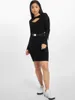 Urban Classics Kleid Ladies Cut Out Dress Black-S Produktbild-Vorschau 27