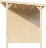 Gartenhaus Marksburg 3 mit Anbau natur Produktbild-Vorschau 15