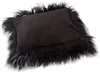 Tibetlamm Kissen Kissenbezug (ohne Inlet) JYB14 Schwarz Produktbild-Vorschau 2