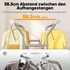 HOKEEPER Schwerlast Kleiderständer auf Rollen, Doppelter Produktbild-Vorschau 3