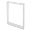 A white metal table leg frame on a white background. Podgląd zdjęcia produktu