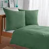 Traumschlaf Uni Feinbiber Bettwäsche 200x220 cm + 2x 80x80 Produktbild-Vorschau 3