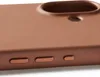 Mujjo Full Leather Case MagSafe Hülle für iPhone 17 Braun Produktbild-Vorschau 7