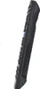 A black remote control is shown from the side against a white background. Produktbild-Vorschau
