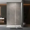 Duschabtrennung Walk in Falttür Dusche 90 x 195cm Faltbar & Produktbild-Vorschau 1