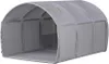 Tente tunnel Vitalispa Kubby Gris 100x80cm avec fenêtre, Voir les images du produit 1