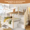 Merax Etagenbett 90x200 und 140x200 cm, Kinderbett mit Produktbild-Vorschau 7