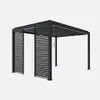 sweeek - Lamellenwand 100cm für Pergola Triomphe 3x3m V2 Produktbild-Vorschau 4