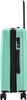A side view of a mint green suitcase with black accents. Produktbild-Vorschau