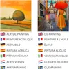 Belle Vous 4 szt. puste ptno z blejtramem - 15x15 cm, 20x25 Podgląd zdjęcia produktu 4