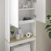 Toaletní skříňka Vicco Livia Bílá 60 x 163 cm, Model 50140 Náhled obrázku produktu 4