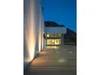 A modern house with a wooden deck and pool at dusk, illuminated by outdoor lighting. Podgląd zdjęcia produktu