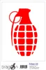Aufkleber / Autoaufkleber - JDM - Die cut - GRENADE Decal Produktbild-Vorschau 2