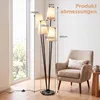 COSTWAY 4-flammige Stehlampe 160cm mit Fußschalter, Produktbild-Vorschau 7