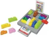 A Rush Hour Junior board game with cars on a grid, with extra cars and cards to the side. Voir les images du produit