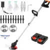 Fiqops Rasentrimmer Freischneider mit 2x 21V 1.5,0Ah& Produktbild-Vorschau 1