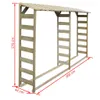 Capannone per la legna da ardere 300×44×176 cm Legno di Anteprima dell’immagine prodotto 5