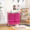 GOPLUS Rollwagen Schubladenwagen, Rollcontainer mit 12 Produktbild-Vorschau 8