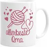 Kaffee-Tasse Allerbeste Oma Geschenk-Tasse für Großmutter Produktbild-Vorschau 1