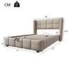 Polsterbett 90x200cm, Jugendbett, Einzelbett, Bett mit Produktbild-Vorschau 7