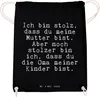Mr. & Mrs. Panda beutelrucksack Ich bin stolz, dass... - Produktbild-Vorschau 1