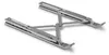 Hama Laptop-Stand Aluminium, 40 cm (15,6"), Silber Produktbild-Vorschau 3