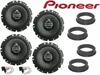 Pioneer passend für Skoda Fabia 2006-2014 Lautsprecher Set Produktbild-Vorschau 1