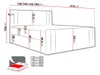MIRJAN24 Boxspringbett Carmen, Stilvoll Doppelbett mit zwei Produktbild-Vorschau 4