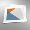Poster - Poster ohne Rahmen - Vier die Farben Abstraktion - Produktbild-Vorschau 3
