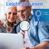 LED Leselupe 30x Vergrößerung, Handlupe mit 33 LEDs Licht, Produktbild-Vorschau 5