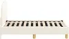 vidaXL Kinderbettgestell mit Kopfteil Creme 70 x 140 cm Produktbild-Vorschau 6