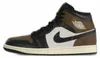 Nike Air Jordan 1 Mid sneakersy buty męskie brązowe Podgląd zdjęcia produktu 2