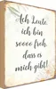 vianmo Holzschild 30x20 cm Ach Leute ich bin soo froh Produktbild-Vorschau 1