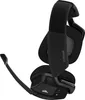 A black gaming headset with a microphone is shown from a side angle against a white background. Produktbild-Vorschau
