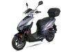 Motorroller Sonic 50 ccm 45 km/h, Euro 5, silber-schwarz, Produktbild-Vorschau 1