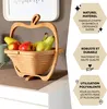 bremermann Corbeille à fruits pliable / Design pomme en Voir les images du produit 2