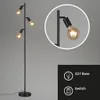 Stehleuchte Ø 22 cm 3 exkl E27 10W schwarz Produktbild-Vorschau 2