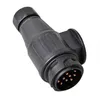 Stecker 13-polig PVC Typ Jaeger im Blister Produktbild-Vorschau 15
