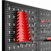 Kovový nástenný organizér na náradie s háčikmi a zásobníkmi Náhľad obrázku produktu 4