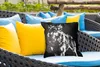 MuchoWow® Outdoor Kissen - Wolf - Tiere - Wild - Schwarz - Produktbild-Vorschau 4