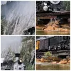 Poster - Poster ohne Rahmen - Alt Lokomotive Berge - Produktbild-Vorschau 8