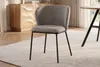 riess-ambiente Stuhl LYON grau beige schwarz Chenille Produktbild-Vorschau 4