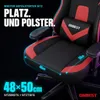 ONBEST Gaming Stuhl | Ergonomisch | mit Lordosenkissen | Produktbild-Vorschau 9