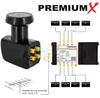 PremiumX Quattro LNB PXQ-SE SAT für Multischalterbetrieb Produktbild-Vorschau 6