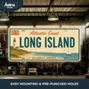 Blechschild 15x30cm - Long Island Atlantic Coast Retro USA Produktbild-Vorschau 3