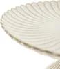 Bloomy Servierplatte ø33 cm, mit Fuß & floraler Struktur - Produktbild-Vorschau 3